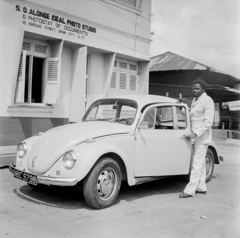 The Ideal Studio with visitor and Volkswagen Beetle
