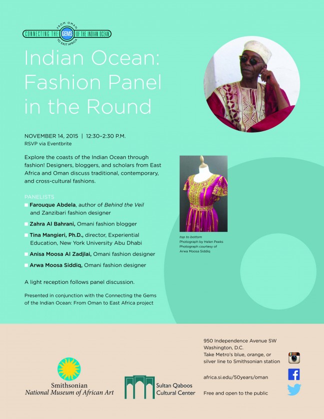 Indian Ocean: Fashion Panel in the Round